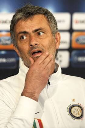 PK Inter Mailand: Trainer Jose Mourinho 