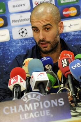 Milan 19 04 2010 - PK FC Barcelona Barca Josep Guardiola  o0 Pep