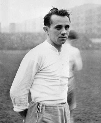 Czechoslovak soccer player Oldrich NEJEDLY in 1937.  CTKPhoto0600046657 o00 Vsw