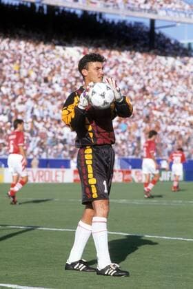 Torwart Borislav Mikhailov (Bulgarien) Fußball WM Herren WM 1994, Länderspiel, Nationalteam, Nationaltrikot Einzelbild Dallas