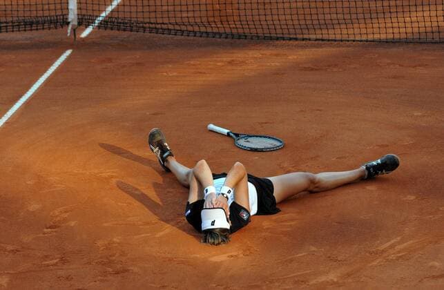 Maria Jose Martinez Sanchez (ESP) , Finale, Internazionali BNL D Italia- AntoniettaxBaldassarre o0 Jubel Freude Emotionen Sieg, Sieger