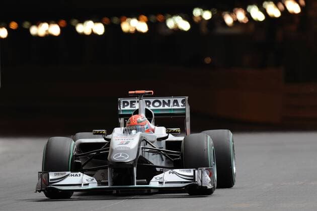 Michael Schumacher (Mercedes GP) GP Monaco 2010 Formel 1 Grand Prix Monaco 2010