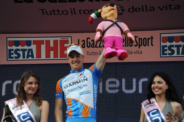 2010, Giro d Italia, Etappe 10 Avellino - 2010, Etappensieger Tyler Farrar (Garmin - Transitions)  o0 Jubel Freude