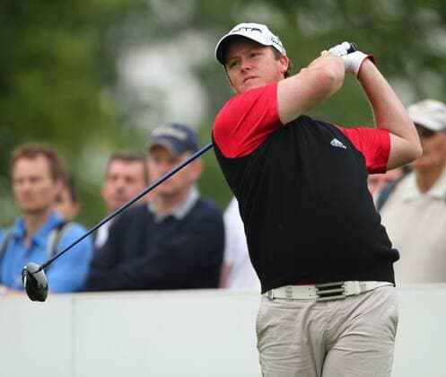 20 05 2010. Australia s Marcus Fraser tees off at the first hole of the first round of the PGA. BMW PGA Championship at Wentworth Golf Club, Surrey. xColinxReadx  ActionPlus11043449 Content restricted for UK based newspaper