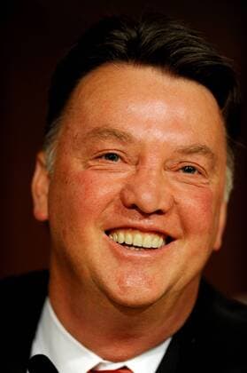 Fussball Madrid 21.05.2010 Champions League Finale Pressekonferenz FC Bayern München: Trainer Louis van Gaal