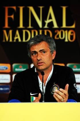 Champions League Finale Pressekonferenz Inter Mailand - Jose Mourinho (Trainer Inter)