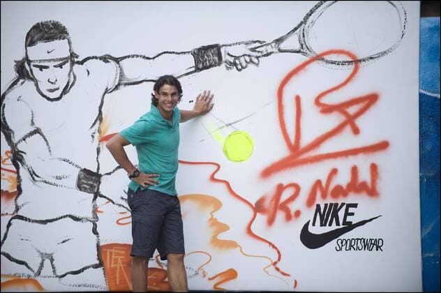Rafael Nadal (ESP) trägt NIKE SPORTSWEAR - 21.05.2010 - Piscine Molitor - JBAutissier - 