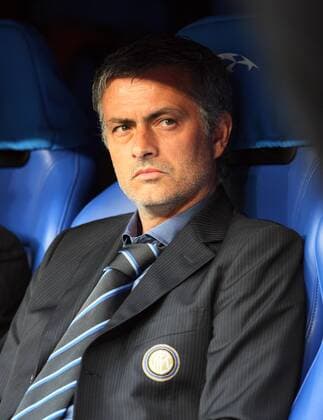 Champions League, Finale, Endspiel, FC Bayern München - Inter Mailand (blau) 0:2, Jose Mourinho, Trainer Inter Mailand,