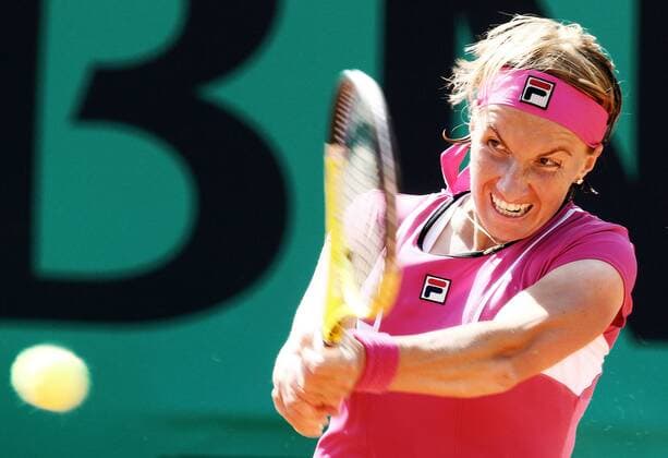 TENNIS - WTA, French Open 2010 PARIS,FRANKREICH,23.MAI.10 - TENNIS - WTA, Grand Slam, Roland Garros French Open 2010. Bild zeigt Svetlana Kuznetsova (RUS). 