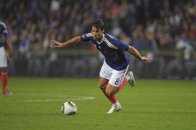 Frankreich (blau) - Costa Rica (rot), Yohan Gourcuff 