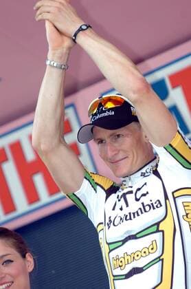 Giro d Italia 2010, 18. Etappe: Levico Terme - Brescia: Andre Greipel (Htc - Columbia) gewinnt die 18. Etappe  o0 Etappensieg, Etappensieger, Jubel, Freude