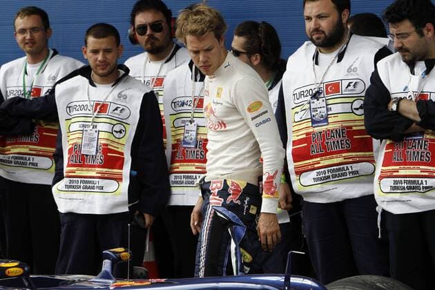 Motorsports Formula 1: World Championship 2010, GP of Turkey, 05 Sebastian Vettel (GER, Red Bull Racing, C), xHOCHxZWEIx