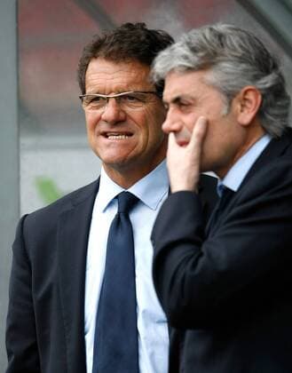 FUSSBALL - Graz, Vorberichte, IFCS Trainingslager, Vorbereitung, Vorbereitungsspiel, Freundschaftsspiel, Laenderspiel, Japan vs England. Bild zeigt Teamchef Fabio Capello (England, L). 