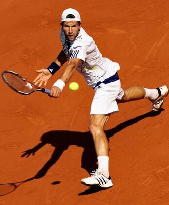TENNIS - ATP World Tour, Grand Slam, Roland Garros French Open 2010. Bild zeigt Jürgen Melzer (AUT). 