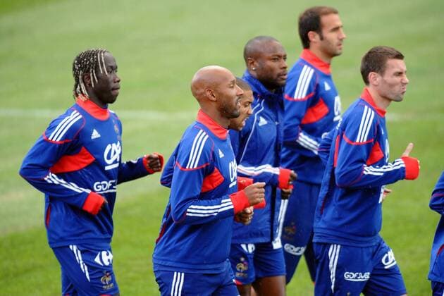 Training Frankreich - Knysna - 08 06 2010 - Nicolas ANELKA (C)- -AnthonyBibardFEP-