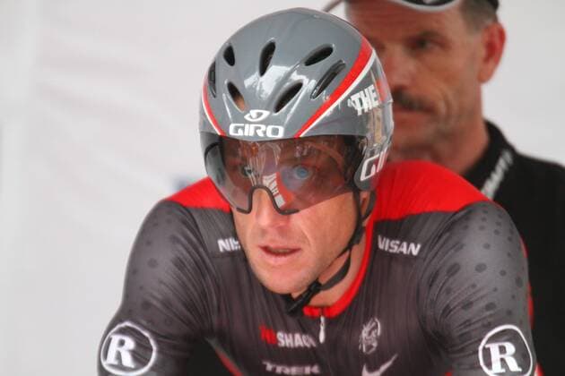 Radsport Tour de Suisse Prolog, Einzelzeitfahren Lugano-Lugano . Lance Armstrong ( USA ) Team Radioshack 