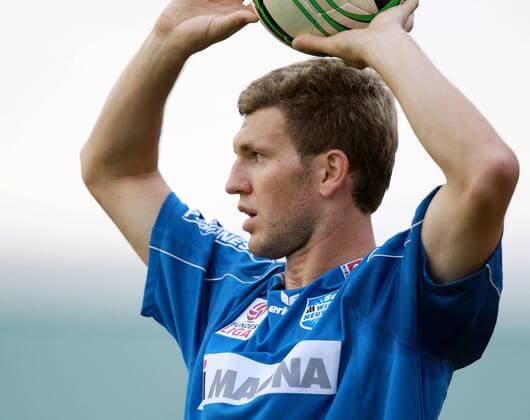 FUSSBALL - BL, Banska Bystrica vs Magna, Testspiel TRAISKIRCHEN,AUSTRIA,22.JUN.10 - FUSSBALL - , FK Dukla Banska Bystrica vs SC Magna Wiener Neustadt, Vorbereitungsspiel. Bild zeigt Andreas Schicker (Magna). 