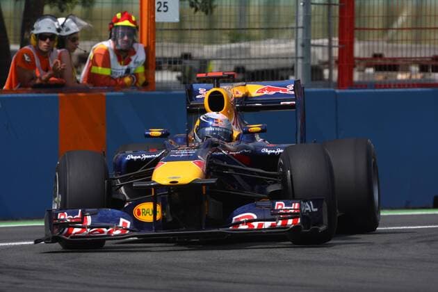 Saturday Practice, Sebastian Vettel (GER), Red Bull Racing, RB6 European Grand Prix, Valencia 24-27 June 2010 