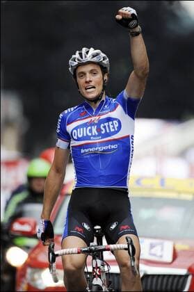 05.07.2010 - 97. Tour de France 2010, 2. Etappe: Brüssel - Spa: SYLVAIN CHAVANEL (FRA QUICK STEP, C), Etappensieger - xPhotoNewsx 