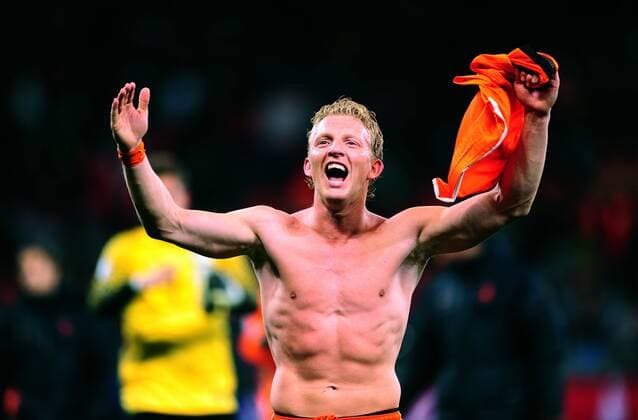 Uruguay - Niederlande Dirk KUYT (Holland)