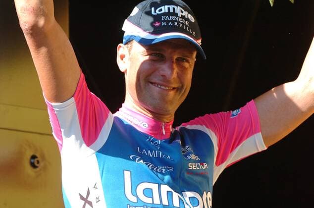 Tour de France 2010, 4. Etappe: Cambrai - Reims - Alessandro Petacchi (Lampre) gewinnt die vierte Etappe  o0 Etappensieg, Etappensieger, Jubel, Freude