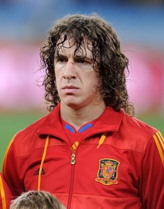 FUSSBALL WM 2010 HALBFINALE 07.07.2010 Deutschland - Spanien Carles PUYOL (Spanien) 