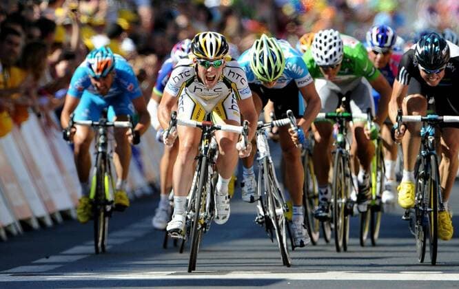 Tour de France 2010 - 5. Etappe - Epernay - Montargis - Mark Cavendish (GBR, L) - HTC Columbia - PhotoNews - 