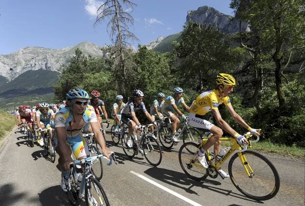 Tour de France 2010, 10. Etappe, Chambery - Gap: ANDY SCHLECK (Saxo Bank) im Gelben Trikot  PhotoNews