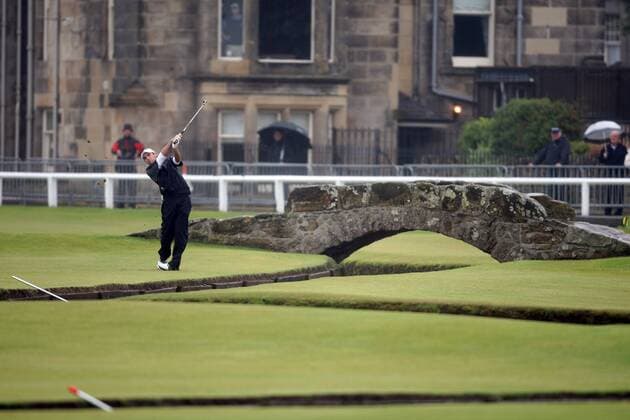 Golf - St Andrews - The Open --- Oliver Wilson (England) during the first round of The Open Championship at St Andrews 