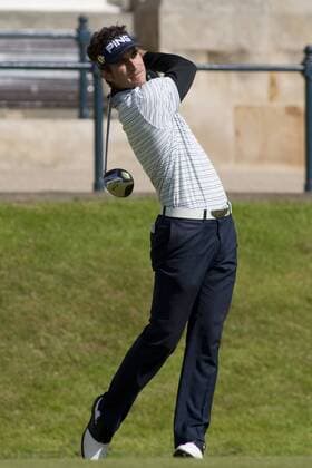 ST ANDREWS SCOTLAND. 17-07-2010. Alejandro CANIZARES from Spain in action during the third round of The Open Championship (also known as The British Open) played on The Royal and Ancient Old Course. xMitchellxGunnx  ActionPlus11071323 Content restricted for UK based newspaper