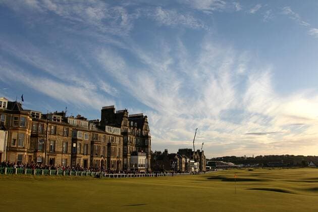 General view, JULY 17, 2010 - Golf : The third round of the 139th Open Championship on the Old Course, St Andrews  (013506) o0 Gebäude
