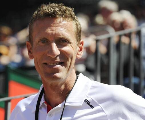 Patrik Kühnen (GER) Davis Cup Teamkaptiän, bei den International German Open am Rothenbaum in Hamburg am 20.07.2010 o0 Daviscup teamchef Kapitän Trainer