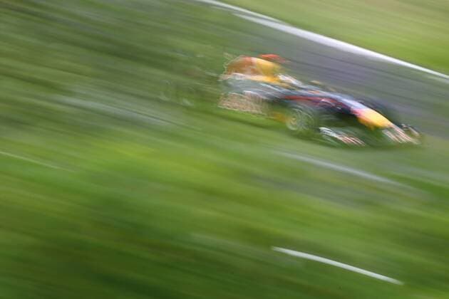 Saturday, Sebastian Vettel (GER), Red Bull Racing, RB6 Hungarian Grand Prix, Budapest 29 July - 01 August 2010  o0 Wischer Perspektive, Durchblick