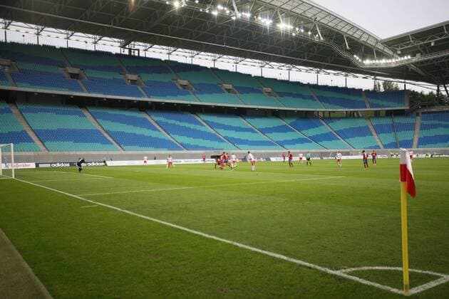 Leipzig, 06.08.2010, Leere Ränge in der Red Bull Arena Leipzig, Regionalliga, 1. Spieltag, 2010 11 Red Bull Leipzig