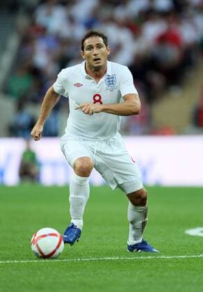 England s Frank Lampard in action International Friendly England v Hungary 11th August, 2010 EDITORIAL USE ONLY. No use with unauthorised audio, video, data, fixture lists, club league logos or live services. Online in-match use limited to 120 images, no video emulation. No use in betting, games or single club league player publications.