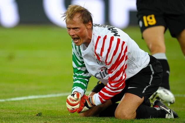 Alexander MANNINGER Juventus - Bari Trofeo TIM - Inter Mailand (Blau) vs Juventus Turin Juve (Weiß) andreaxstaccioli o0 Wut