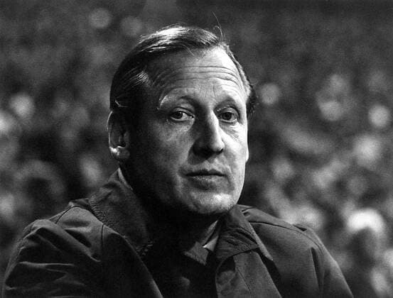 Trainer Helmuth Johannsen (Braunschweig) Fußball 1. BL Herren Saison 1969 1970, Eintracht Braunschweig, Aufnahmedatum geschätzt, Porträt Braunschweig
