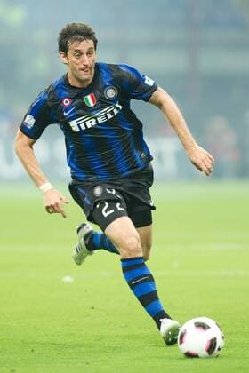 Diego Milito (Inter), AUGUST 21, 2010 - Football : Italian Supercoppa TIM between Internazionale 3-1 AS Roma at Meazza Stadium in Milan, Italy,  (023309)