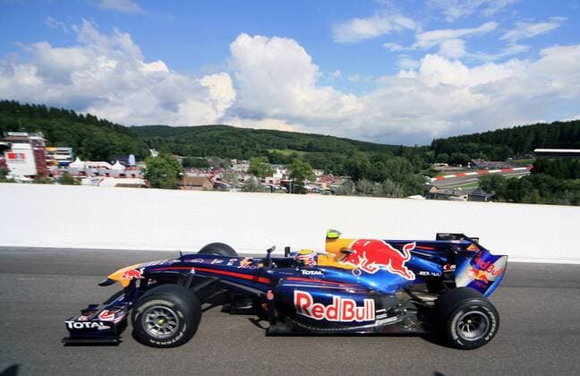 Formel 1, GP von Belgien in Spa, 28.08.10 Mark Webber, Red Bull Racing,