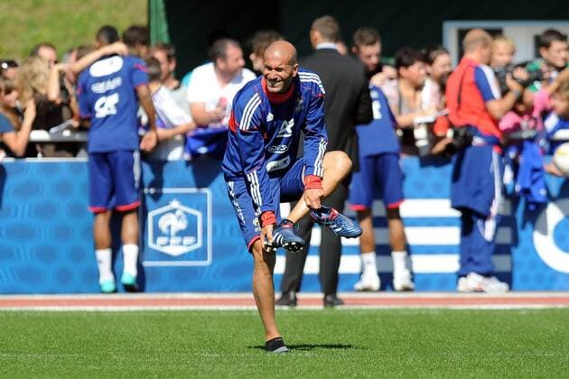 Training Nationalteam Frankreich - Clairefontaine - 01 09 2010 - Zinedine ZIDANE - xAnthonyBibardxFEPx 