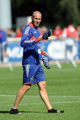 Training Nationalteam Frankreich - Clairefontaine - 01 09 2010 - Zinedine ZIDANE - xAnthonyBibardxFEPx 