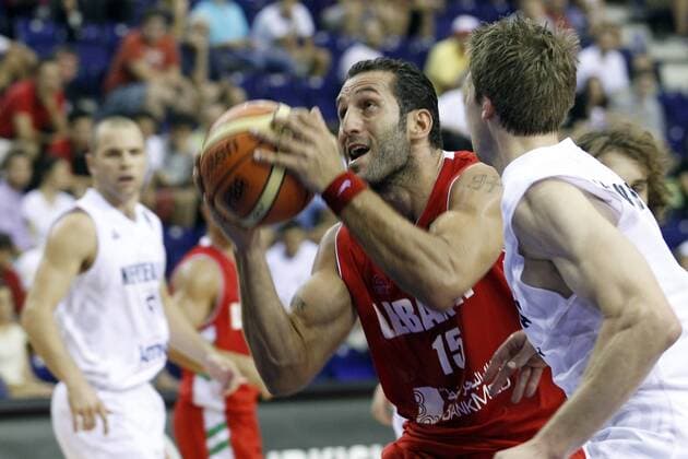Fadi EL KHATIB (Lebanon) New Zealand vs Lebanon. Day 3 of the 2010 FIBA World Championship in Izmir, . 31 August 2010. Preliminary round 