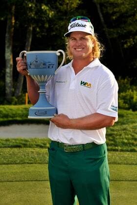 Sep. 06, 2010 - Norton, Massachusetts, USA - CHARLEY HOFFMAN wins the Deutsche Bank Championship with a final score of 22 under, tying a tournament record at the TPC Boston. - ZUMAq39 o0 Siegerehrung