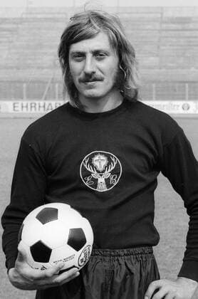 Wolfgang Hoinza Torwart bei Eintracht Braunschweig, hier 1973. o0 1973 1974, Präsentation, Pressetermin, Porträttermin, Aufnahmedatum geschätzt