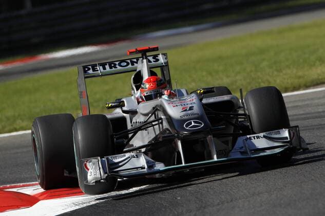 Motorsports Formula 1: World Championship 2010, GP of Italy, 03 Michael Schumacher (GER, Mercedes GP Petronas), xHOCHxZWEIx