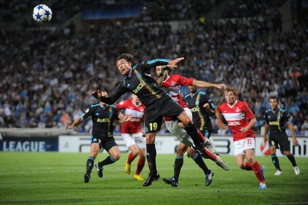 Olympique Marseille (schwarz) vs. Spartak Moskva (rot) - Gabriel HEINZE - xNxLEGOUICxFEPx - 