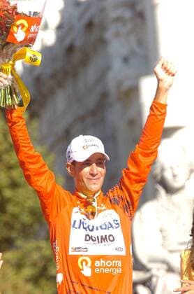 Vuelta a Espana 2010 - 21. Etappe - San Sebastian de los Reyes - Madrid - Gesamtführender Vincenzo Nibali (Liquigas) - 
