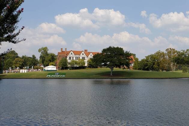 September 23, 2010: The clubhouse at East Lake in the first round of the FedEx Cup - The Tour Championship at East Lake Golf Club in Atlanta, Georgia. Icon74832 Fed Ex Fedexcup EDITORIAL USE ONLY