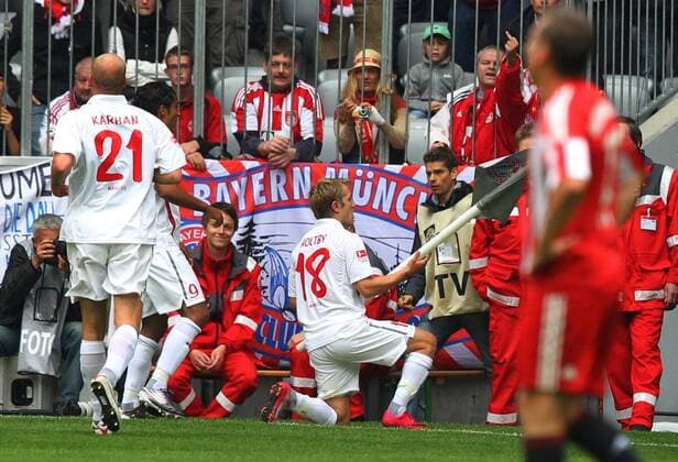 Lewis HOLTBY (Mainz, Mitte) Torjubel und Jubel nach seinem Tor zum 0-1 - FC Bayern München - 1. FSV Mainz 05