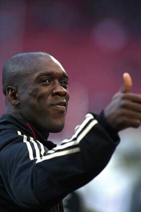 CLARENCE SEEDORF (Milan) - AC Mailand (rot) vs. CFC Genua 1893 FC (weiß) -